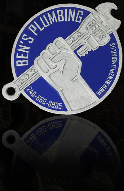 Business Challenge Coin - Better than a business card!
